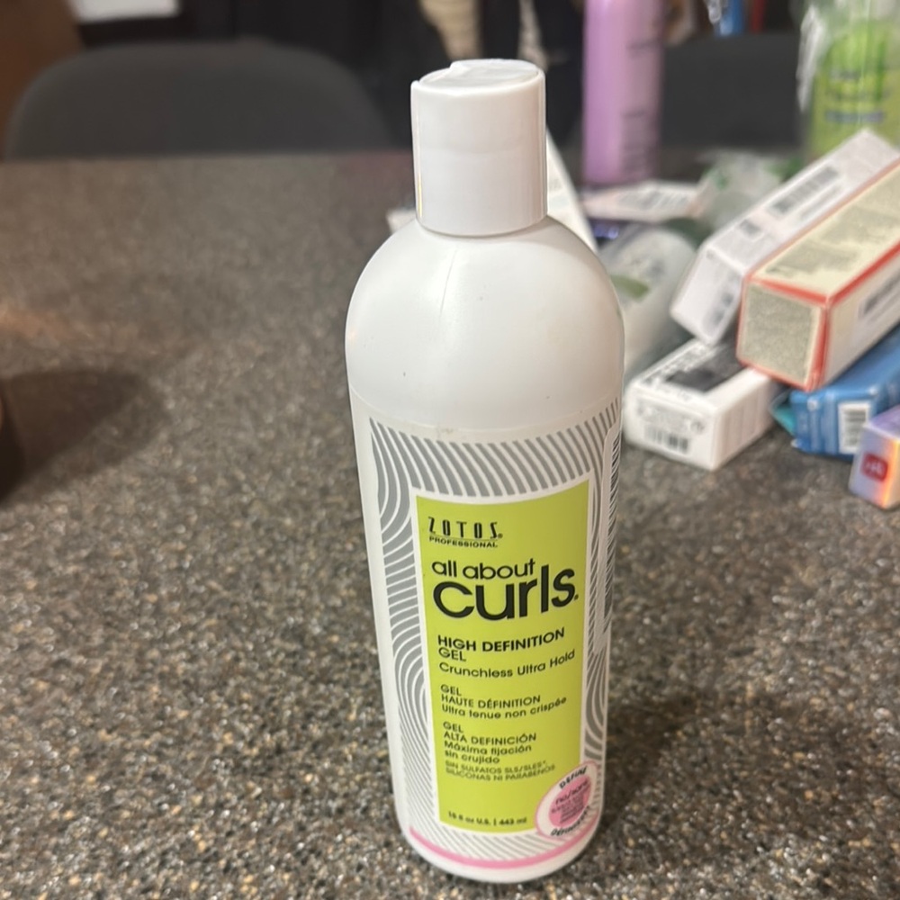 All About Curls High Definition Gel - White